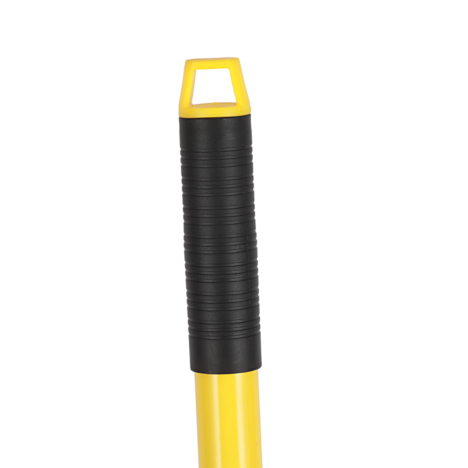 Royalford Floor PVA Mop with Iron Handle- RF12253/ 120 cm Long, with Squeezing Technology and Extendable Height/ Suitable for all Hard Flooring types, Glass, Marble, Granite, Tile, Wood, Window, Wall, etc./ High Water Absorbency, No Scratch/ Black and Yellow - Image 2
