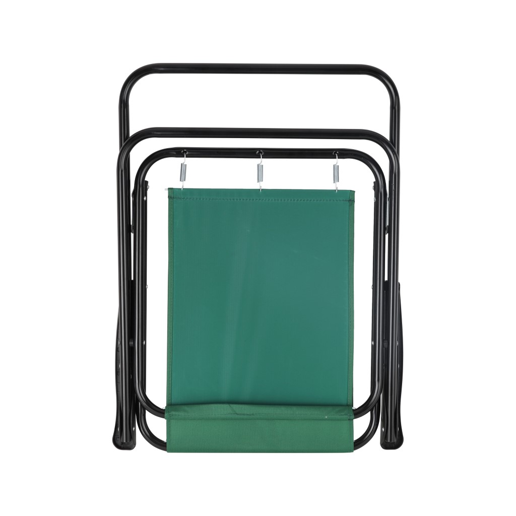 Royalford Foldable Camping Chair- RF12688/ Lightweight, Portable, Folds Flat for Storage/ Strong Metal Frame, Waterproof, Perfect for Indoor and Outdoor Entertainment, Lawn, Garden, Beach, Picnic, etc./ Green - Image 2
