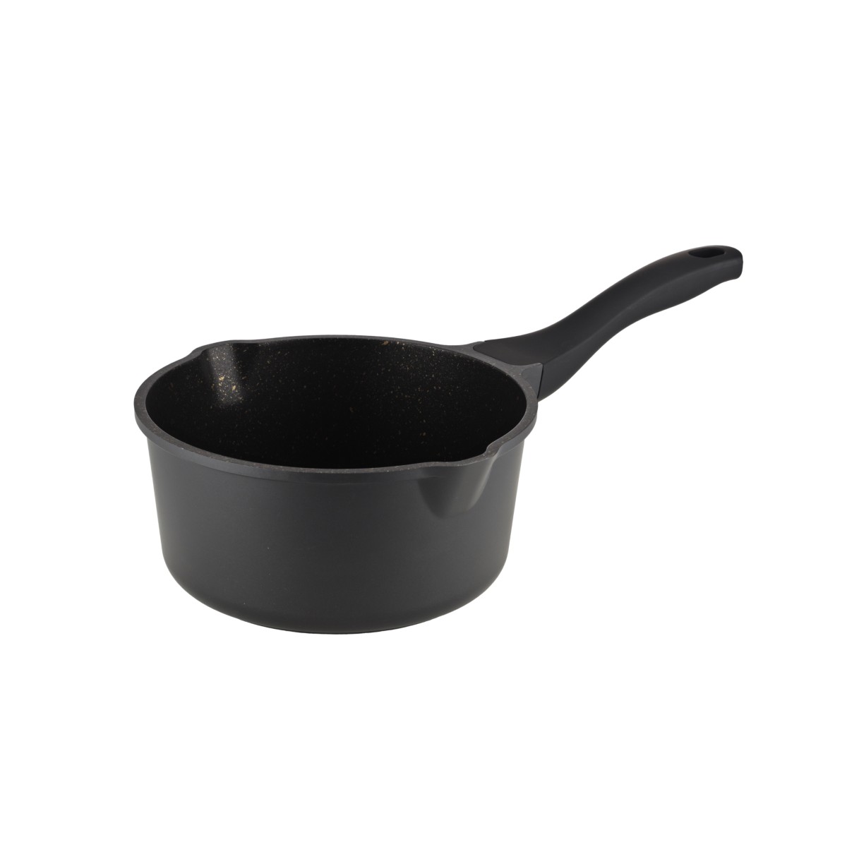 Royalford RF13265 SAUCEPAN WITH GLASS LID - Golden Chef Premium Die - Cast Cookware 18 cm - 2.0 L - Image 2
