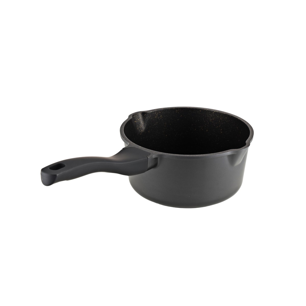 Royalford RF13265 SAUCEPAN WITH GLASS LID - Golden Chef Premium Die - Cast Cookware 18 cm - 2.0 L - Image 3