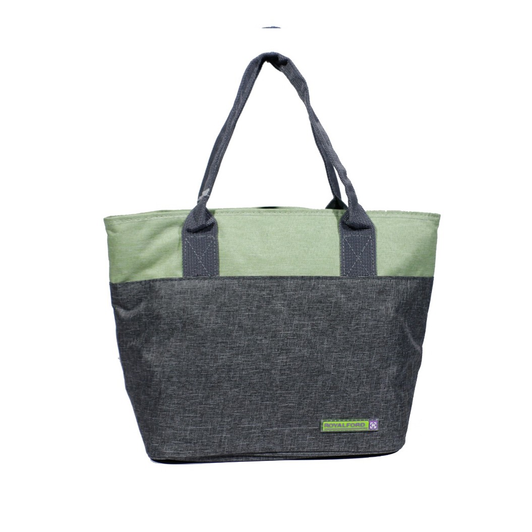 Royalford 7 Liter Insulated Lunch Carry Bag- RF13316/ with Carrying Handle, Compact and Lightweight/ Polyester Water Resistant, Easy Cleaning, Perfect for Office, School, Picnic, Travel, etc./ Pink